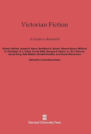 Image du vendeur pour Victorian Fiction mis en vente par moluna