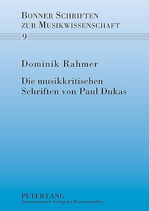 Immagine del venditore per Die musikkritischen Schriften von Paul Dukas venduto da moluna