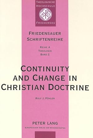 Bild des Verkufers fr Continuity and Change in Christian Doctrine zum Verkauf von moluna