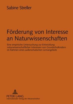 Seller image for Foerderung von Interesse an Naturwissenschaften for sale by moluna