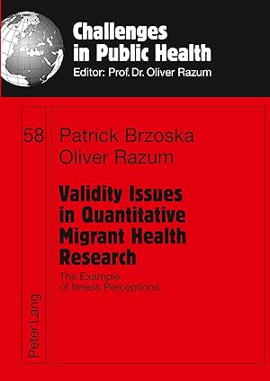 Bild des Verkufers fr Validity Issues in Quantitative Migrant Health Research zum Verkauf von moluna