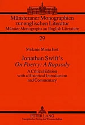 Bild des Verkufers fr Jonathan Swift s On Poetry: A Rapsody zum Verkauf von moluna