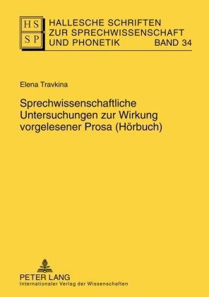Immagine del venditore per Sprechwissenschaftliche Untersuchungen zur Wirkung vorgelesener Prosa (Hoerbuch) venduto da moluna