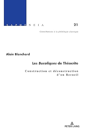 Bild des Verkufers fr Les Bucoliques de Thocrite zum Verkauf von moluna