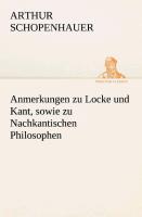 Seller image for Anmerkungen zu Locke und Kant, sowie zu Nachkantischen Philosophen for sale by moluna