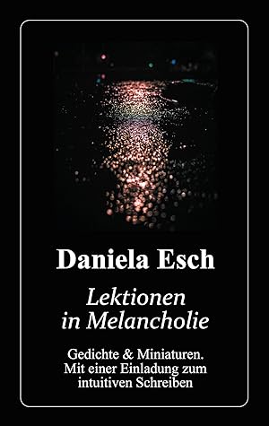 Imagen del vendedor de Lektionen in Melancholie a la venta por moluna
