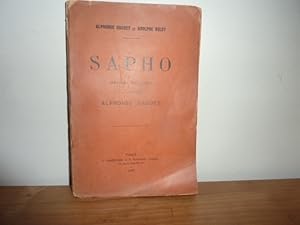 Image du vendeur pour Sapho, pice en cinq actes tire du roman de Alphonse Daudet. mis en vente par Librairie Le Jardin des Muses