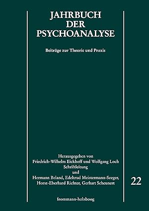 Seller image for Jahrbuch der Psychoanalyse: Band 22: Beitraege zur Theorie und Praxis for sale by moluna