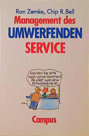 Seller image for Management des umwerfenden Service. for sale by Wissenschaftl. Antiquariat Th. Haker e.K