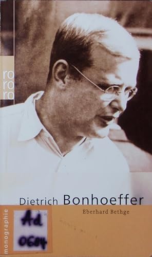 Bild des Verkufers fr Dietrich Bonhoeffer. zum Verkauf von Antiquariat Bookfarm