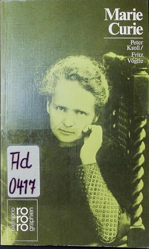 Bild des Verkufers fr Marie Curie mit Selbstzeugnissen u. Bilddokumenten. zum Verkauf von Antiquariat Bookfarm