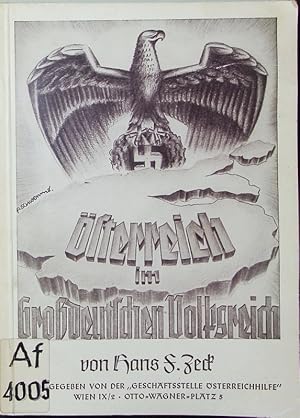 Seller image for sterreich im grodeutschen Volksreich. for sale by Antiquariat Bookfarm