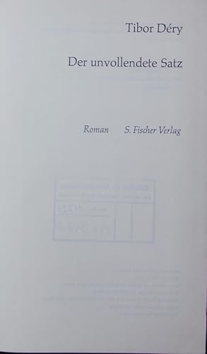 Seller image for Der Stumme. Roman. for sale by Antiquariat Bookfarm