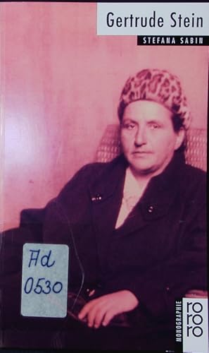 Bild des Verkufers fr Gertrude Stein. zum Verkauf von Antiquariat Bookfarm
