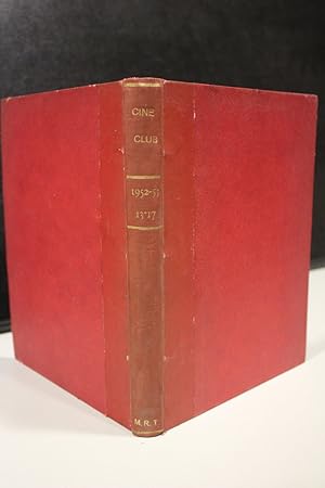 Cine Club del Uruguay.- Números 13-17.- Años 1952-1953.