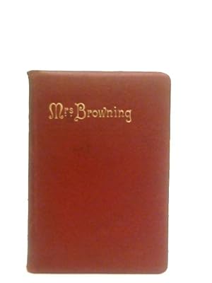 Bild des Verkufers fr The Poetical Works of Elizabeth Barrett Browning zum Verkauf von World of Rare Books
