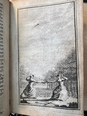 [Literature, humor, 1750] De snaaksche Clement Marot op zyn praatstoel. Verhalende over de drieho...