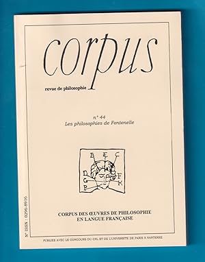 N°44. Les philosophies de Fontenelle