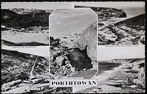 Porthtowan Postcard Eastcliffe Westcliffe Cornubia Lushington Cove 1959