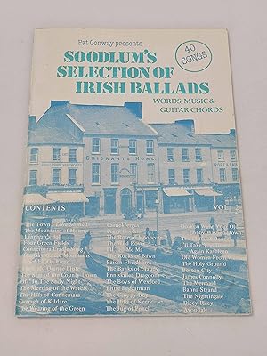 Bild des Verkufers fr Soodlums`s Selection of Irish Ballads - Words, Music & Guitar Chords Vol. 2 zum Verkauf von BcherBirne