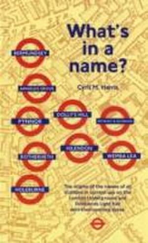 Image du vendeur pour What's in a Name? : Origins of Station Names on the London Underground mis en vente par Smartbuy
