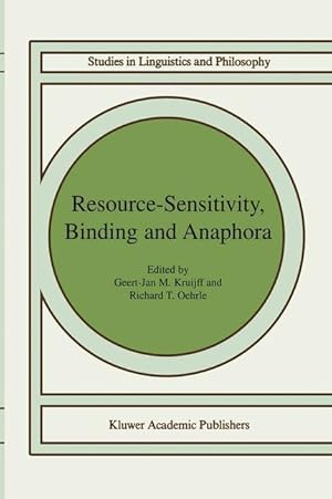 Immagine del venditore per Resource-Sensitivity, Binding and Anaphora venduto da moluna