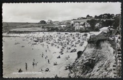 Gyllyngvase Falmouth Postcard Vintage 1960 LOCALPUBLISHER Truro