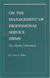 Bild des Verkufers fr On the Management of Professional Service Firms zum Verkauf von Never Too Many Books