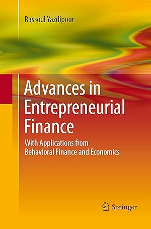 Seller image for Advances in Entrepreneurial Finance for sale by moluna