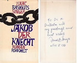 Isaac Bashevis Singer Autograph | signed programmes / books