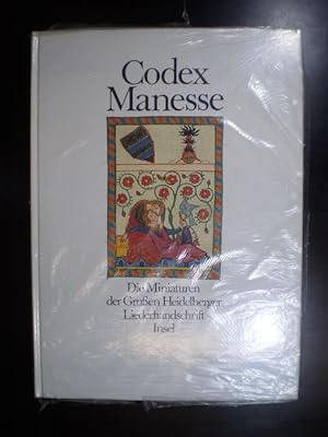 Seller image for Codex Manesse. Die Miniaturen der Grossen Heidelberger Liederhandschrift for sale by Buchfink Das fahrende Antiquariat