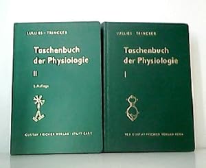 Bild des Verkufers fr Konvolut aus 2 Bnden! Taschenbuch der Physiologie. Band 1 - Vegetative Physiologie. Blut, Blutkreislauf, Atmong, Stoff- und Energiewechsel, Verdauung, Exkretion, Innere Sekretion. Band 2 - Animalische Physiologie I. Allgemeine Nerven- und Muskelphysiologie (2. Auflage). zum Verkauf von Antiquariat Kirchheim