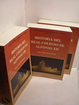 Imagen del vendedor de Historia del Real Colegio de Alfonso XII ( San Lorenzo del Escorial ) (3 Vols.) a la venta por Librera Antonio Azorn