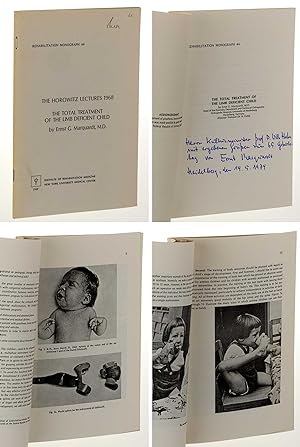 Bild des Verkufers fr The total treatment of the limbdeficient child. The Horowitz Lectures 1968. zum Verkauf von Antiquariat Lehmann-Dronke