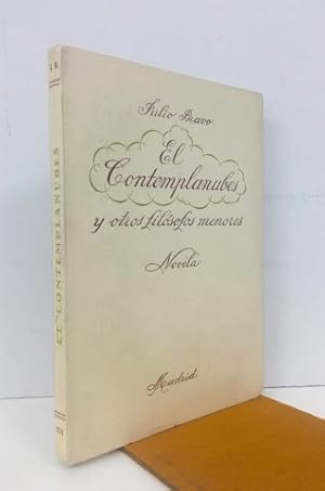 El Contemplanubes y otros filósofos menores. Firmado y dedicado por el autor