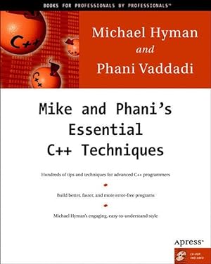 Bild des Verkufers fr Mike and Phani s Essential C++ Techniques zum Verkauf von moluna