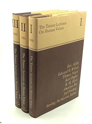 Image du vendeur pour THE TANNER LECTURES ON HUMAN VALUES, Volumes I-III mis en vente par Kubik Fine Books Ltd., ABAA