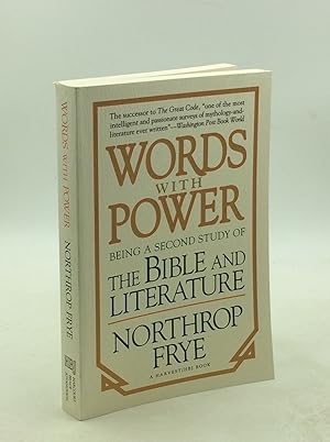 Seller image for WORDS WITH POWER: Being a Second Study of the Bible and Literature for sale by Kubik Fine Books Ltd., ABAA