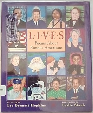 Immagine del venditore per Lives: Poems About Famous Americans venduto da P Peterson Bookseller