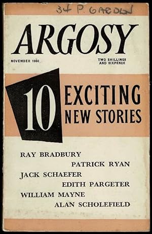 Immagine del venditore per Argosy November 1960 venduto da Lazy Letters Books