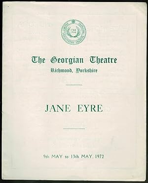 Jane Eyre by Charlotte Bronte: The Georgian Theatre Richmond Yorkshire Programme