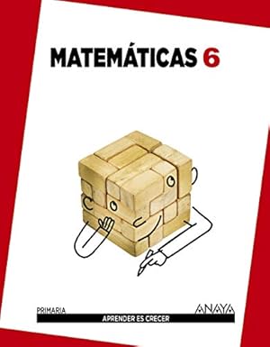 Bild des Verkufers fr Matemticas 6 Primaria zum Verkauf von WeBuyBooks