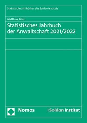 Seller image for Statistisches Jahrbuch der Anwaltschaft 2021/2022 for sale by Rheinberg-Buch Andreas Meier eK