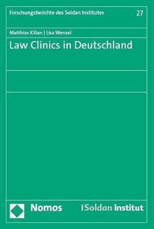 Seller image for Law Clinics in Deutschland for sale by Rheinberg-Buch Andreas Meier eK