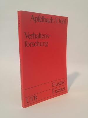 Seller image for Verhaltensforschung. Eine Einfhrung. for sale by ANTIQUARIAT Franke BRUDDENBOOKS