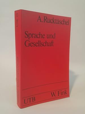 Bild des Verkufers fr Sprache und Gesellschaft. zum Verkauf von ANTIQUARIAT Franke BRUDDENBOOKS