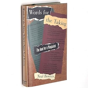 Bild des Verkufers fr Words for the Taking: The Hunt for a Plagiarist zum Verkauf von Boyd Used & Rare Books