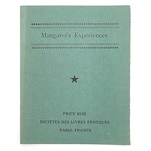 Bild des Verkufers fr Margaret's Experiences zum Verkauf von Boyd Used & Rare Books