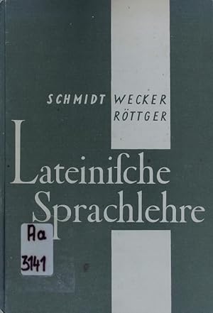 Seller image for Lateinische Sprachlehre nach August Waldek. for sale by Antiquariat Bookfarm