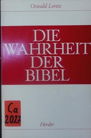 Seller image for Die Wahrheit der Bibel. for sale by Antiquariat Bookfarm